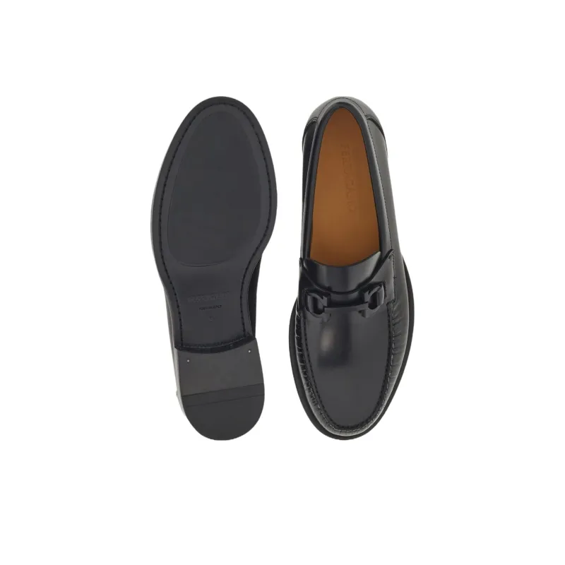 Ferragamo Loafers Men Black-5