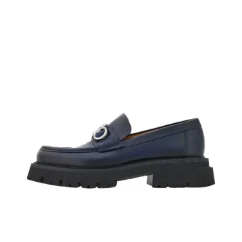Ferragamo Loafers Men Blue