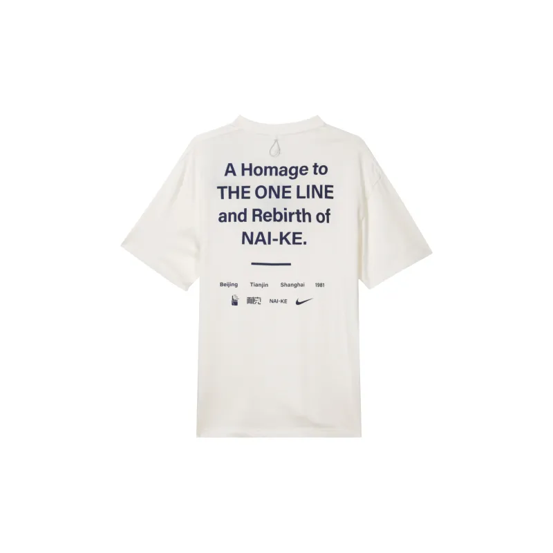 Nike NAI KE Cha T Shirts Men White-1