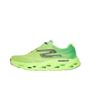 Skechers Go Run Speed Cushioning Anti Slip And Wear Resistant Low Top Casual Running Shoes Men's Green