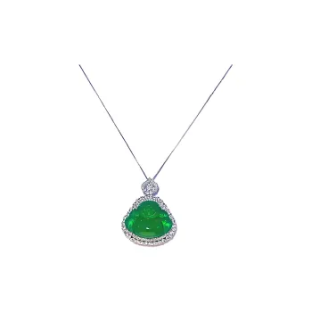 Atsuyama Chalcedony Jade Pendants Unisex