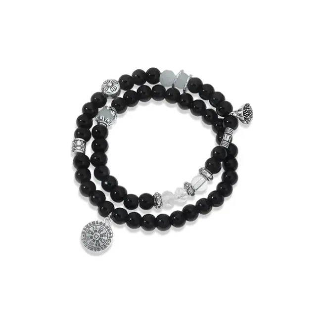 Yuanyanghuangjin Colored Glaze Jade Bracelets Unisex-0