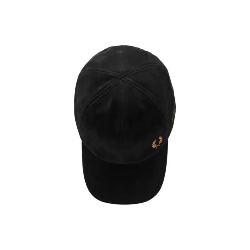FRED PERRY Viscose Baseball Caps Men's Black-1