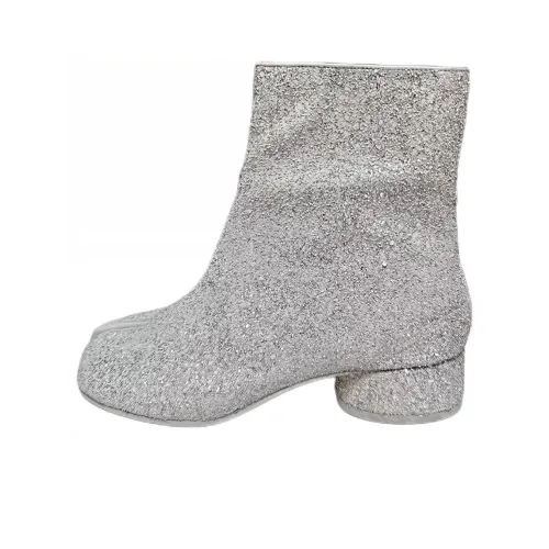 Maison Margiela Tabi Ankle Boots Women's Silver