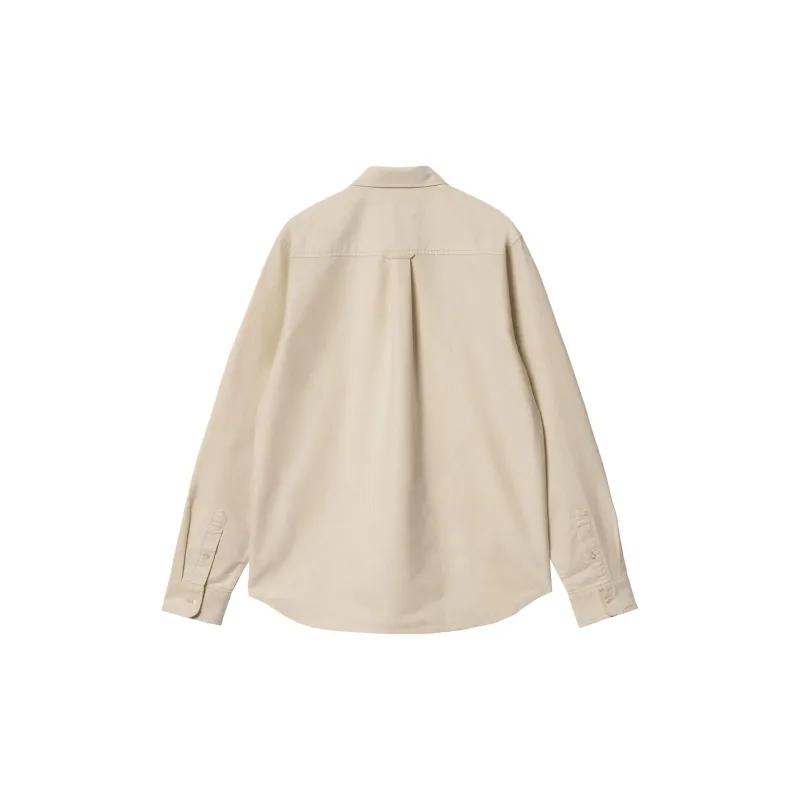 Carhartt WIP Shirts Unisex Corn Silk White-1