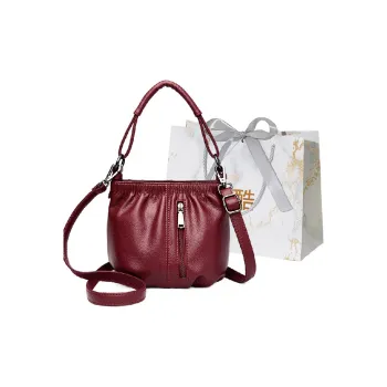 Cool Pu Handbag, Shoulder Bag Women's Burgundy/Blue/Black/Purple