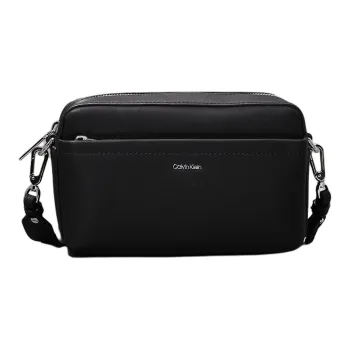 CALVIN KLEIN Recycled Polyester Shoulder Bag Crossbody Bag Women's Black