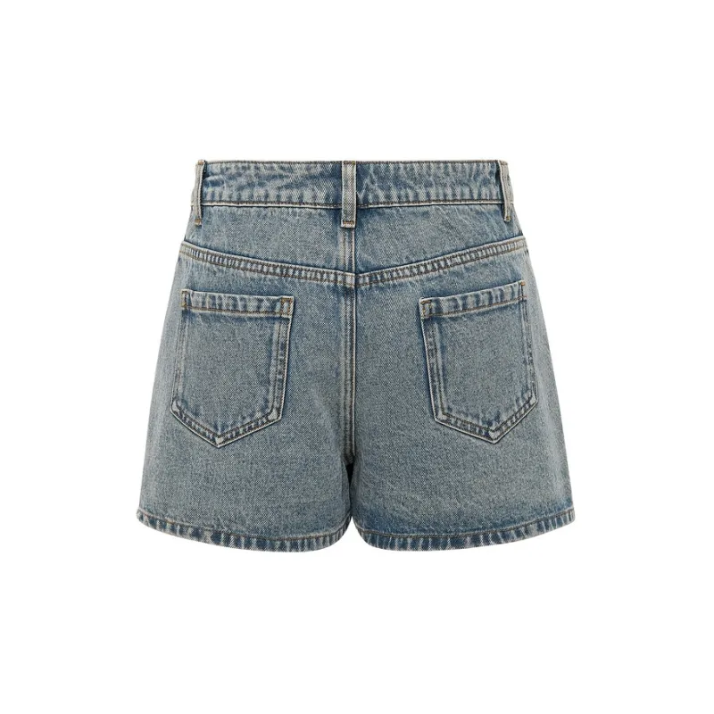 D'zzit Denim Shorts Women's Blue-1