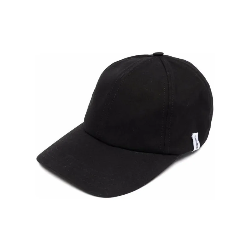 Mackintosh Tipping Waxed Cotton Cap-0