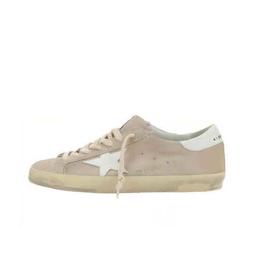 Golden Goose Super Star Low Top Skateboard Shoes Men's Beige