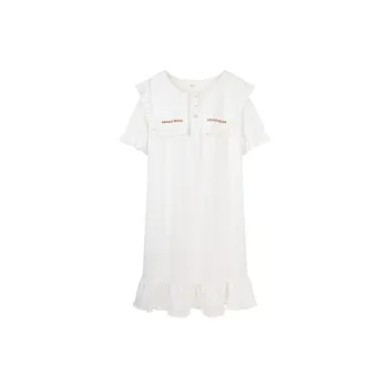 MADALLO Nightgown Set Women's White