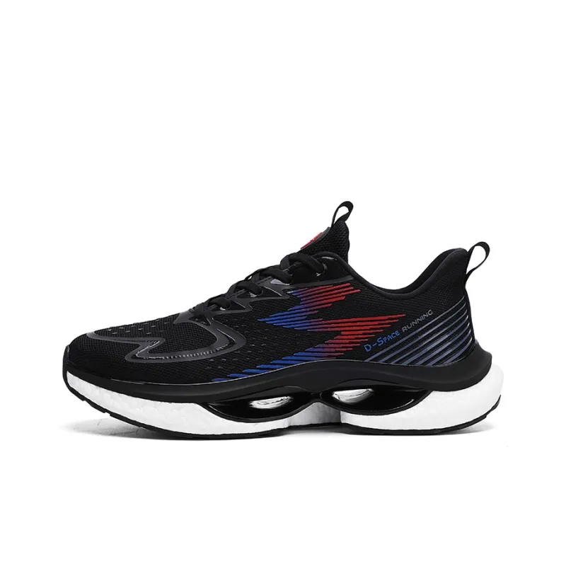 Prince McQueen Cushioned Slip-Resistant Breathable Low-Top Running Shoes Men's-0