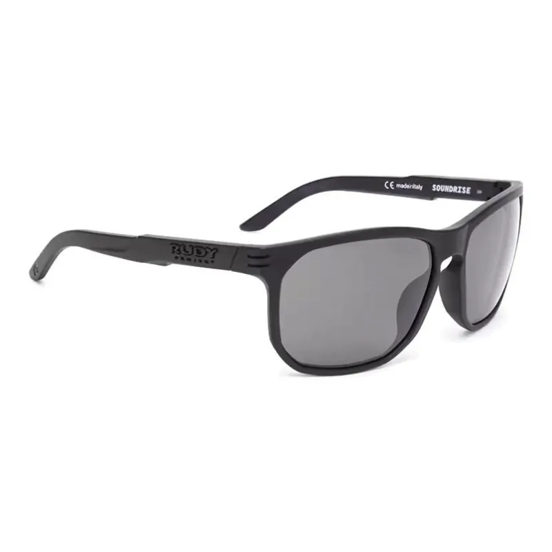 RUDY PROJECT TR/Memory Plastic Irregular Shape Sunglasses Unisex Black-1