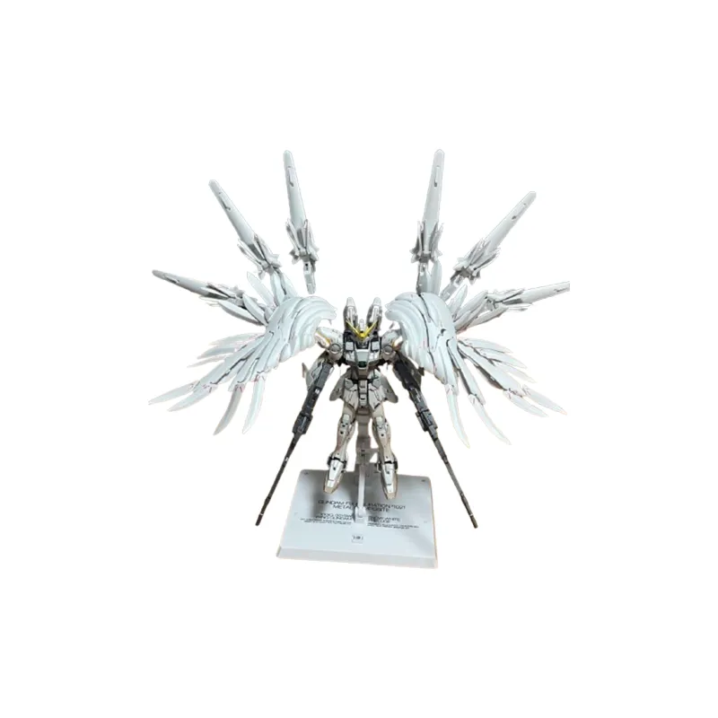 BANDAI GFFMC FIX Wing Gundam Zero 'White Snow Princess' Assembled Models-0