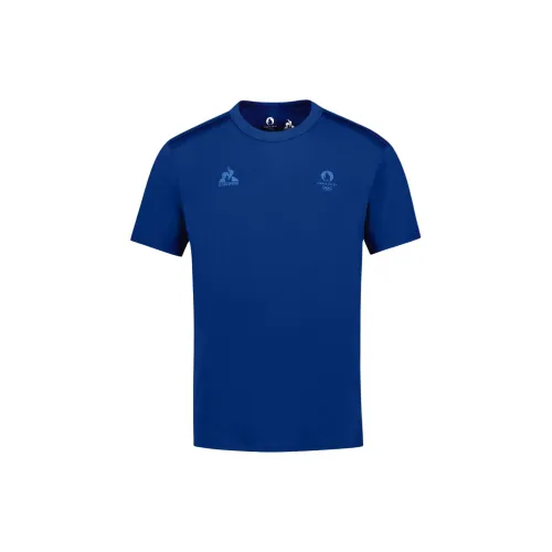 Le Coq Sportif T-Shirts Men Dark Blue