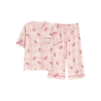 GOSO Pajama Set Women's Pink Shades