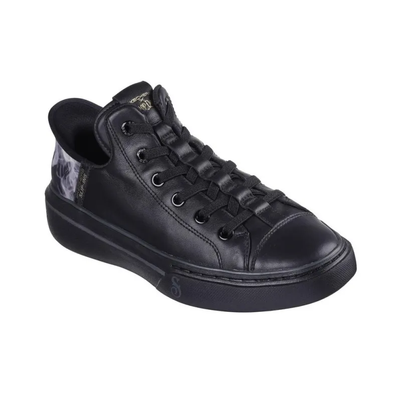 Skechers Slip Ins Anti-Slip Wear-Resistant Low-Top Casual Running Shoes Men's Black-3