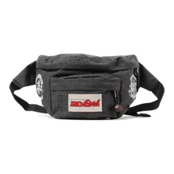 JanSport Netflix STRANGER THINGS Stranger Things Collaboration Polyester Fanny Pack Regular Unisex Black Gray Color