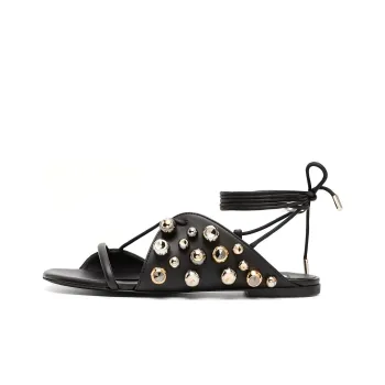 Stella McCartney Rubber Sole Slide Slippers Women's Black