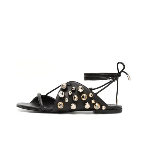 Stella McCartney Rubber Sole Slide Slippers Women's Black