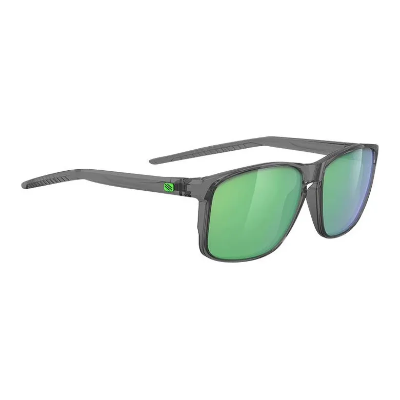 RUDY PROJECT TR/Memory Plastic Square Sunglasses Unisex Gray-1