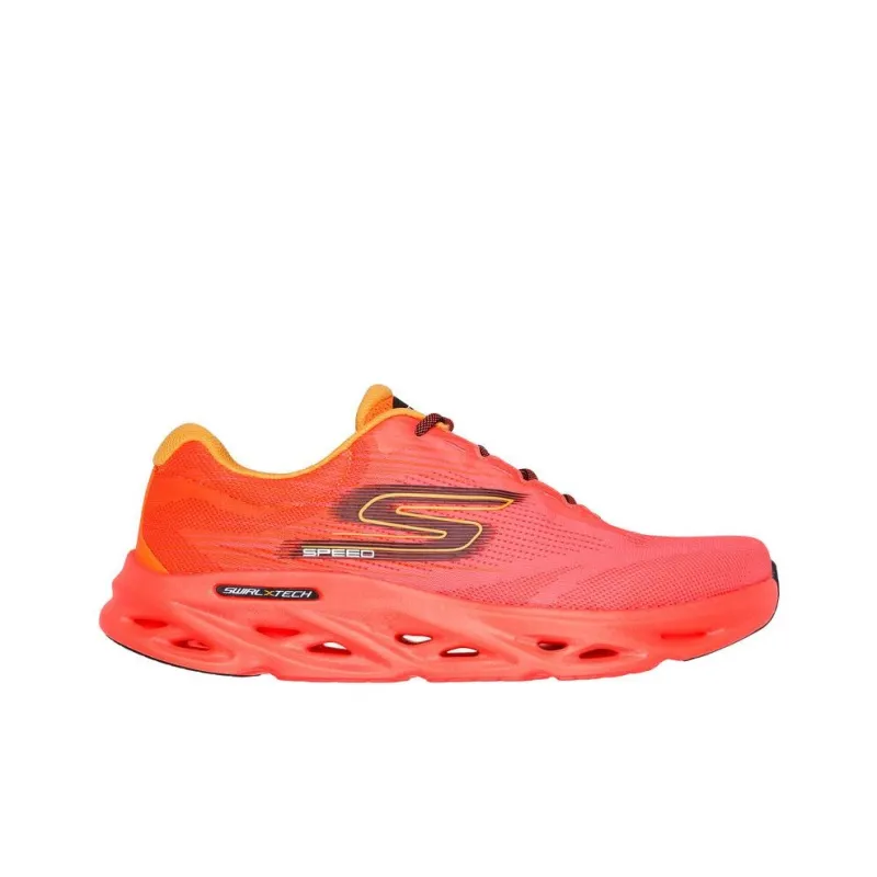 Skechers Go Run Speed Anti Slip Wear Resistant Low Top Casual Running Shoes Men's Red-1