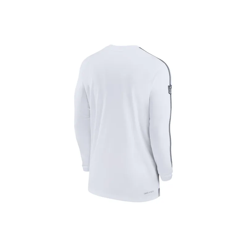 Nike Dallas Cowboys Sideline Coach Men's Nike Dri-FIT Nfl Long-Sleeve Top-1