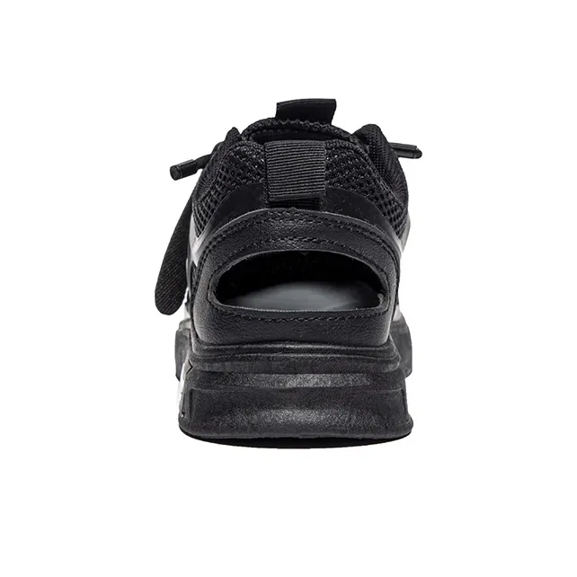 Warrior Comfortable Sandals Lightweight And Breathable Low Top Skateboard Shoes Men's Black-2
