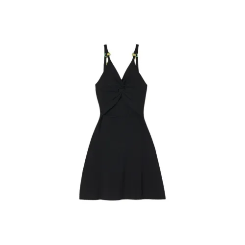 Sandro Slip Dresses Women's Black