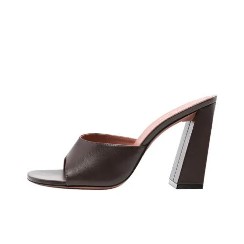 AMINA MUADDI 95mm Brigitte Leather Sandals Women's
