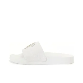 Giuseppe Zanotti Logo plaque Glitter Sliders Women's