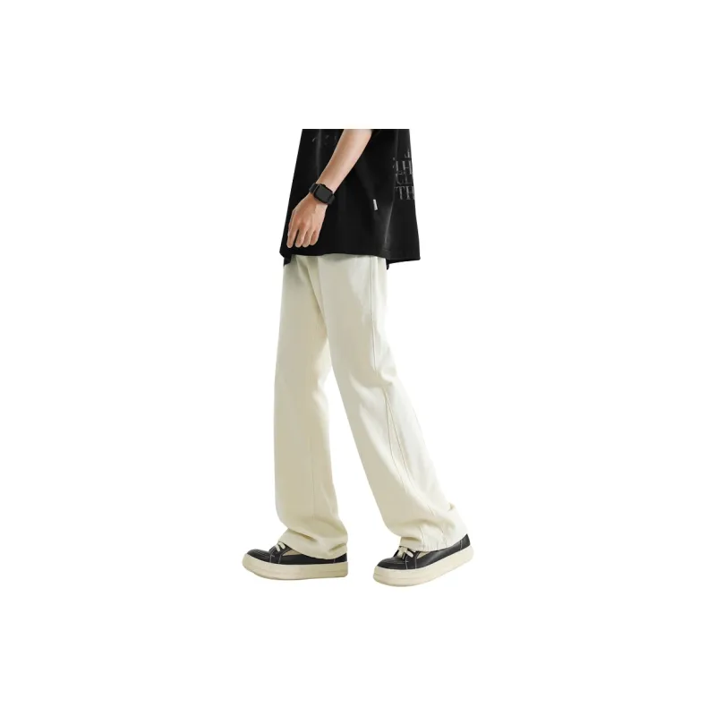 PANDA ADEVIL Jeans Unisex White-1