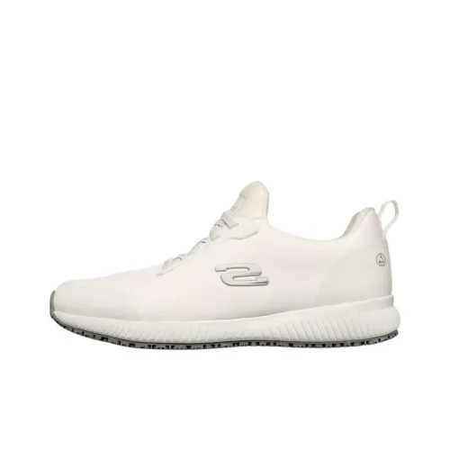 Skechers Squad Sr Casual Shoes Men Low-Top White