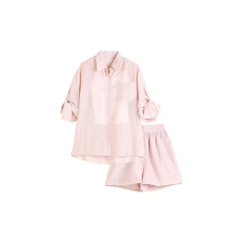 Hang Yi Court Casual Suits Women's Pink