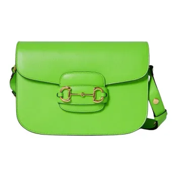 GUCCI Leather Handbag, Shoulder Bag Women's