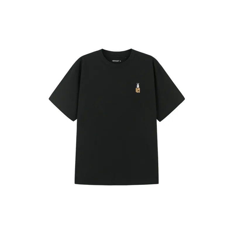 NPC Printed Short Sleeved T Shirts Trendy Loose Fit Unisex-7