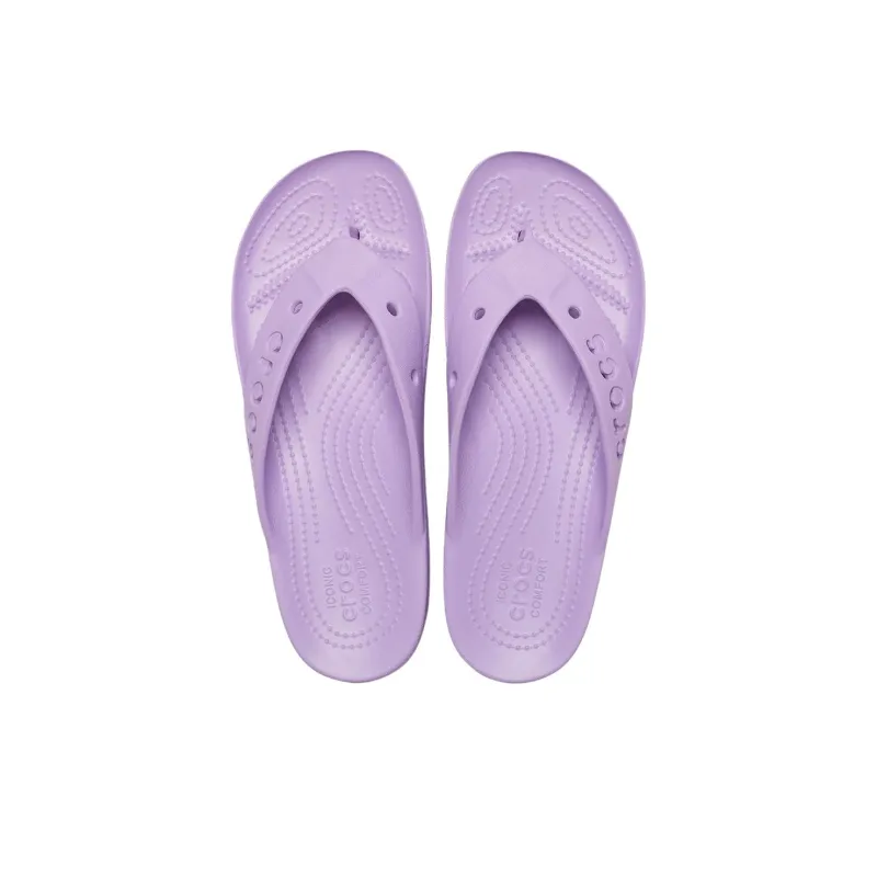 Crocs Flip Flops Women's Orchid Purple-6