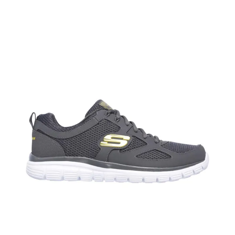 Skechers Burns Agoura Cushioning, Wear Resistant Low Top Training Shoes Men's Gray-1
