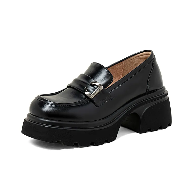 COMELY Loafers Women's Black/Ecru-5