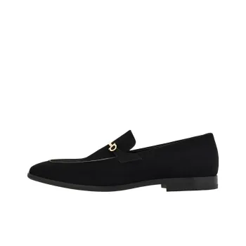 Ferragamo Loafers Men Black