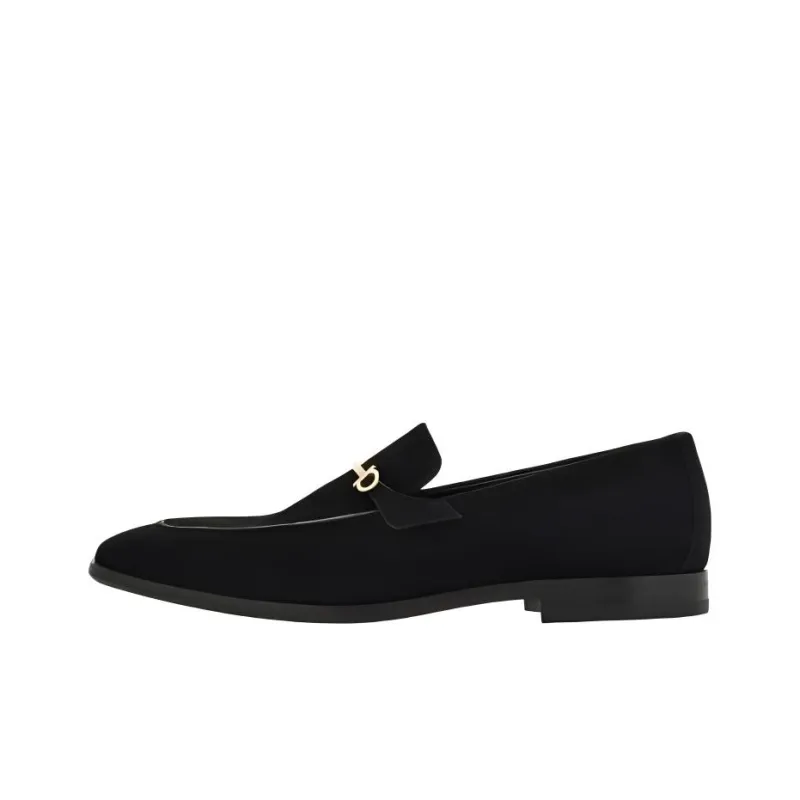 Ferragamo Loafers Men Black-0