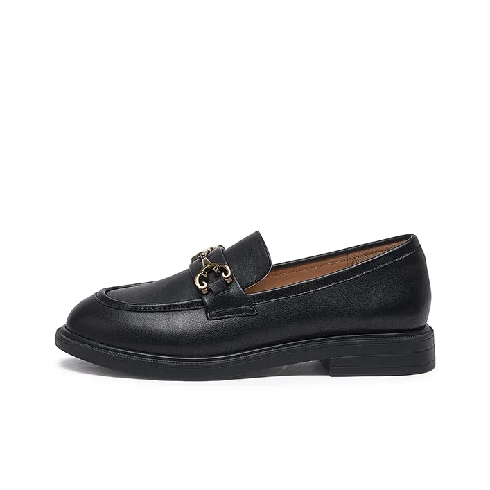 CAMEL Loafers Women's Black/Beige-0