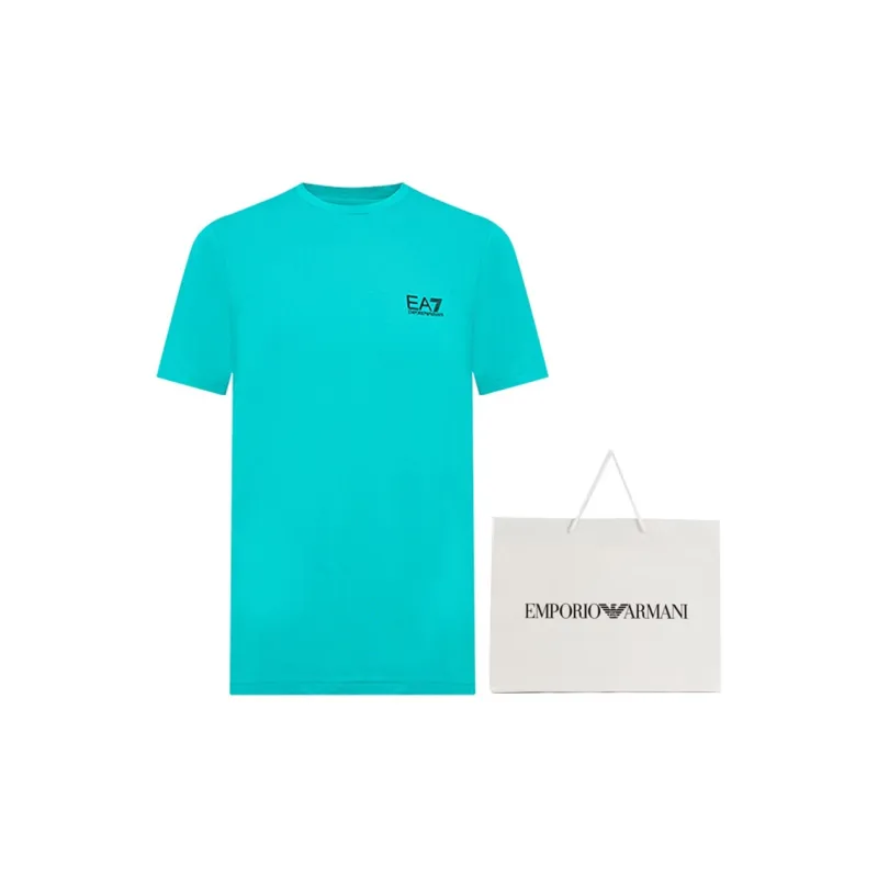 EMPORIO ARMANI EA7 T Shirt Men's Green-3