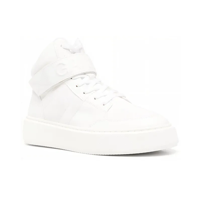 GANNI Touch-strap High-top Sneakers-1