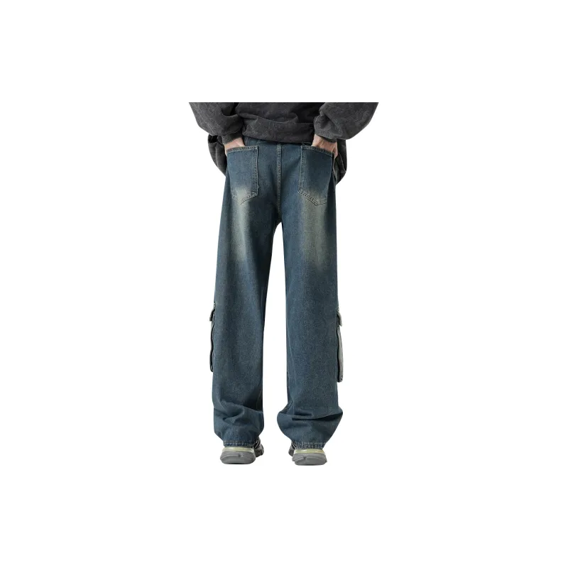 DAREASY Jeans Unisex Vintage Blue-1