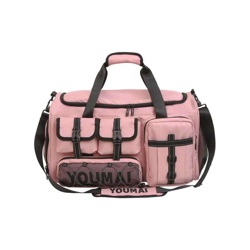DCLOUD Nylon Backpack 30L Unisex Black Pink/Gray Red/Yellow/Army Green/Turquoise-3