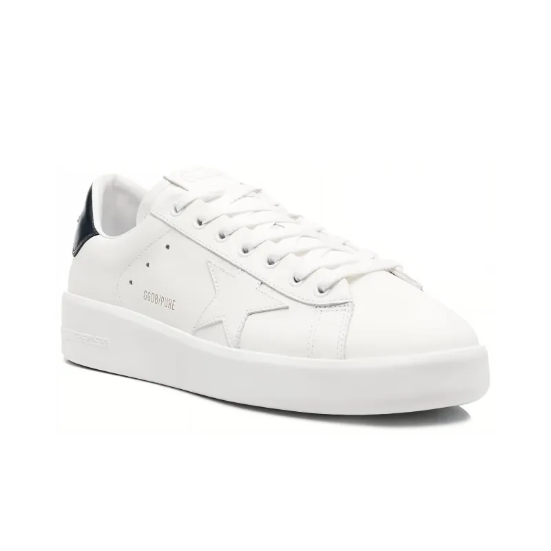 Golden Goose Purestar White Navy-1