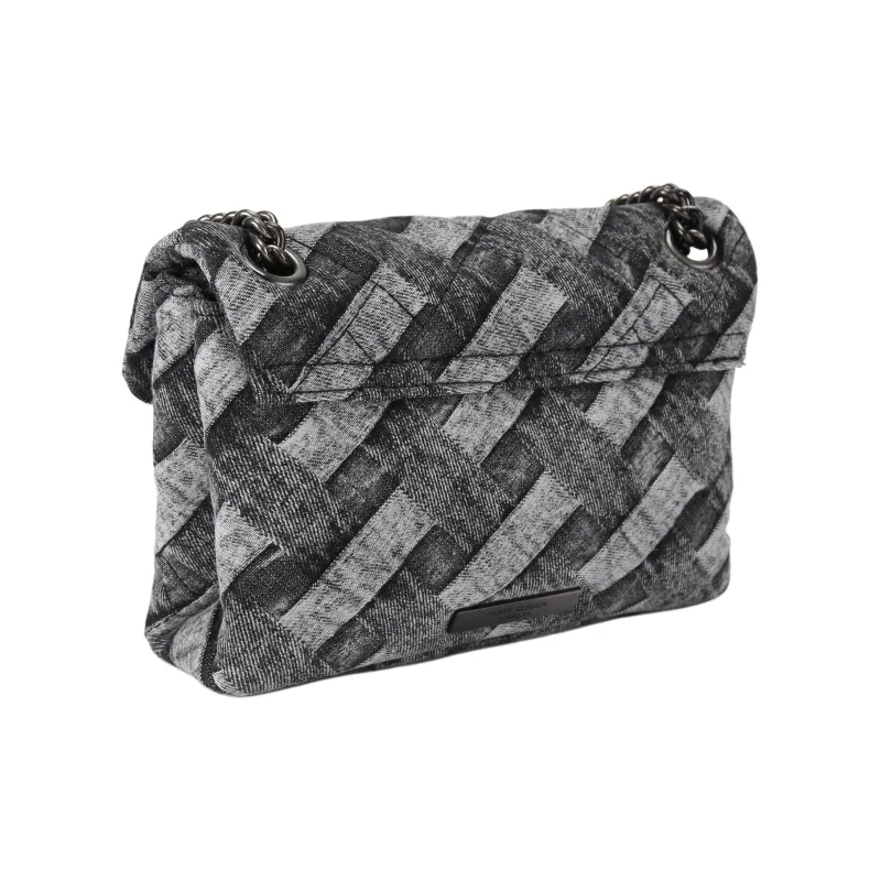 Kurt Geiger London Denim Shoulder Bag Crossbody Bag Mini Women's Black-2