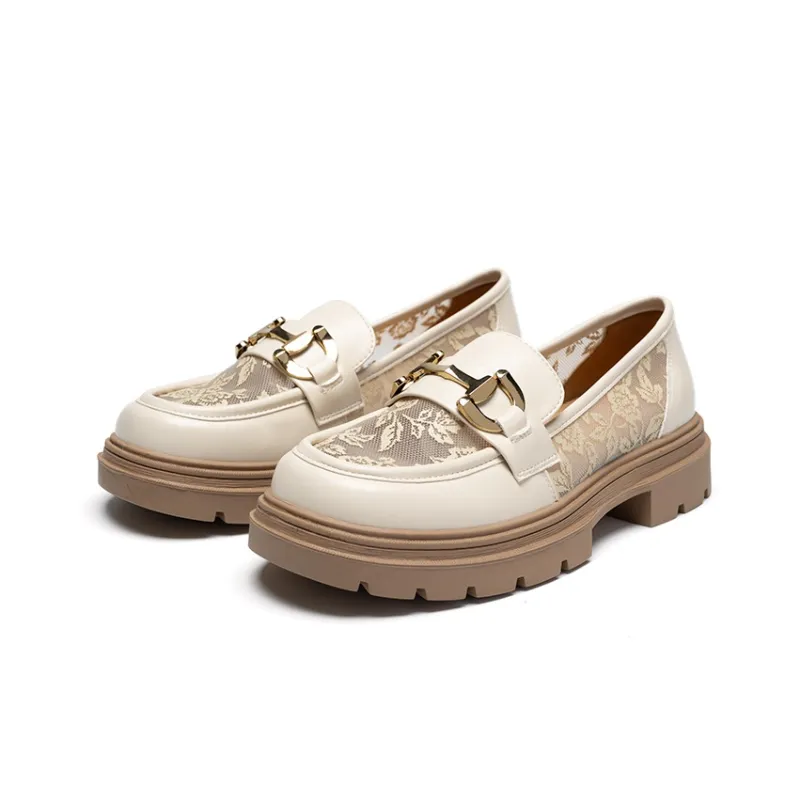 ZHR Loafers Women's Beige/Black-2