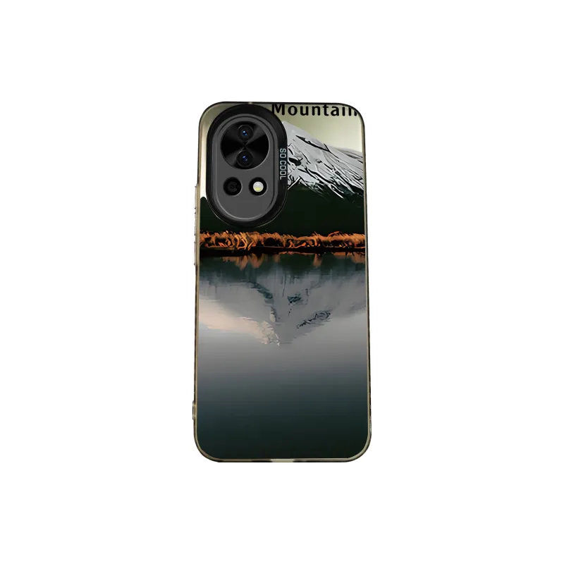 A Tidal Wave Matte Material Peak Reflection Phone Cases Compatibility Oppoa97/a96/a72/a58/a57/a55/a32/A5/A3/A2/A2pro-5